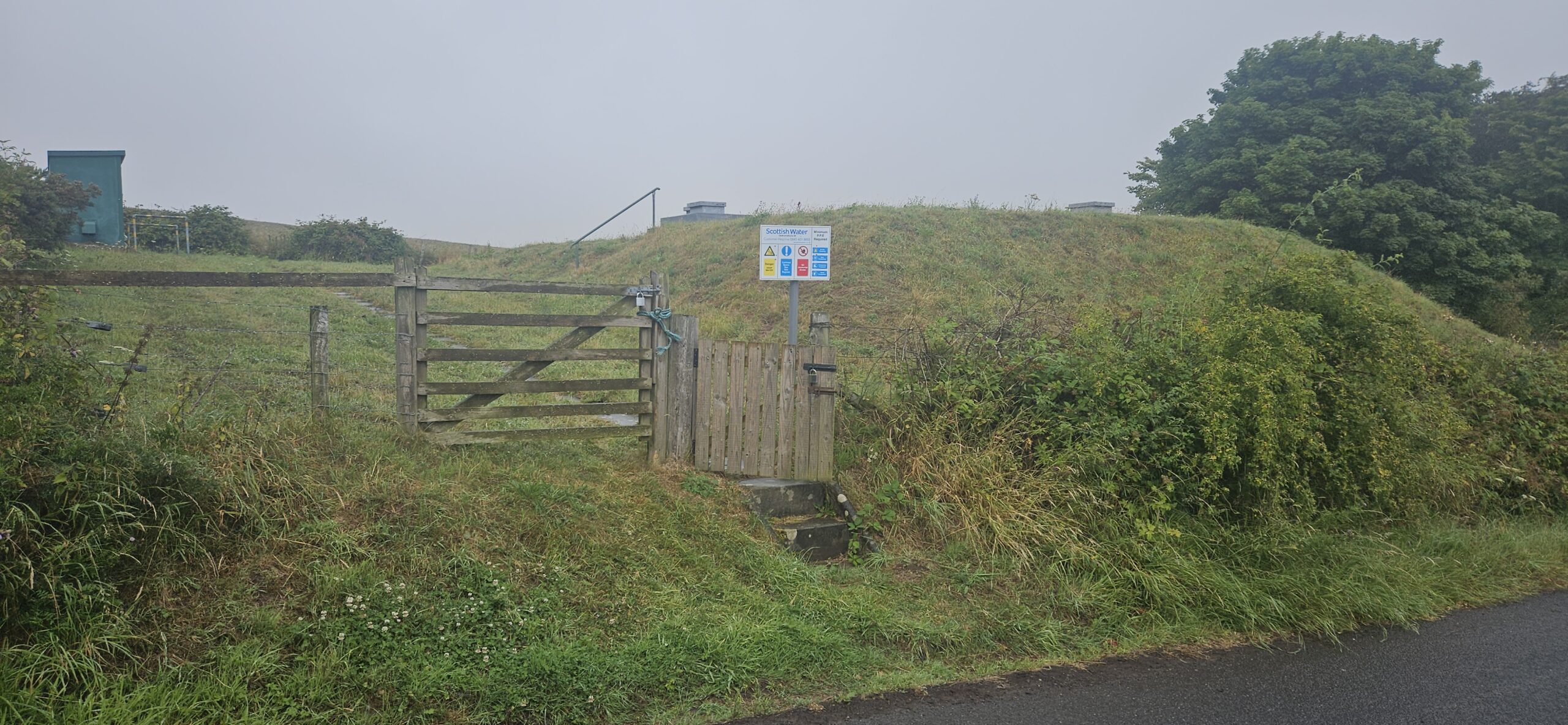 Scottish Water – road closure towards Oldhamstocks