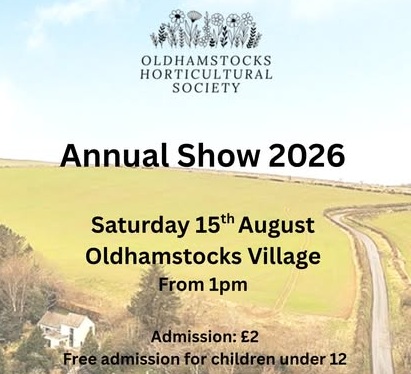 Oldhamstocks Flower Show 2026