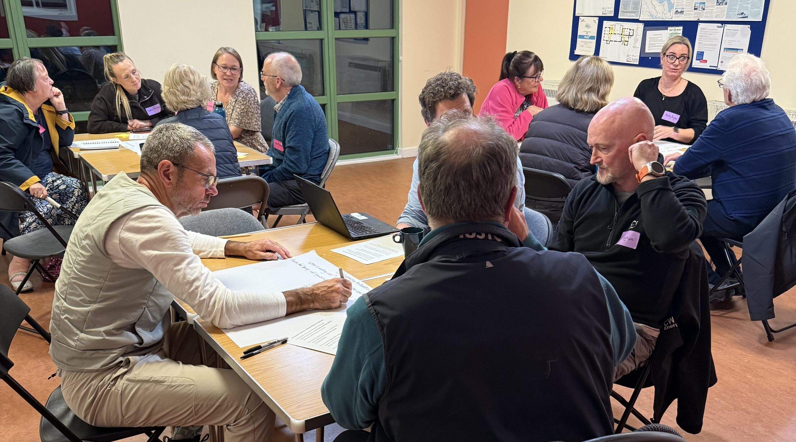 People at Innerwick September meeting